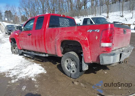 2012 GMC Sierra 2500Hd Work Truck z USA, uszkodzony, nr VIN 1GT22ZCG4CZ348903